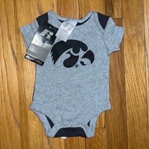 Iowa hawkeyes baby bodysuit size 0-3 M